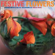 Cover of: Festive Flowers 2002 Wall Calendar