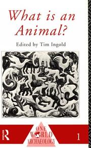Cover of: What is an animal?