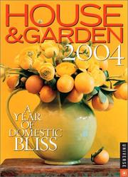 Cover of: House & Garden 2004 Engagement Calendar