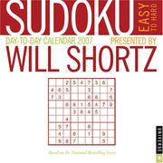 Cover of: Sudoku by Will Shortz 2007 Day-to-Day Calendar