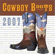 Cover of: Cowboy Boots 2007 Mini Calendar