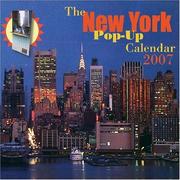 Cover of: The New York Pop-Up 2007 Wall Calendar