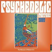 Cover of: Psychedelic Posters 2007 Wall Calendar