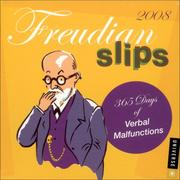 Cover of: Freudian Slips: 365 Days of Verbal Malfunctions 2008 Day-to-Day Calendar