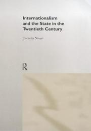 Cover of: Internationalism and the State in the Twentieth Century (New International Relations)