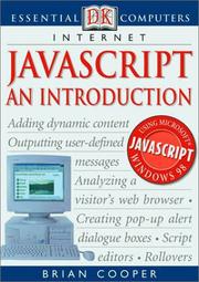 Cover of: Essential Computers: JavaScript: An Introduction
