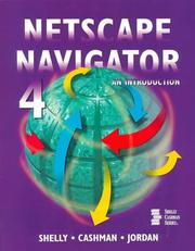 Cover of: Netscape Navigator 4 -  An Introduction