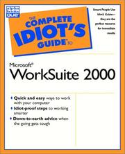 Cover of: Complete Idiot's Guide to Microsoft Works Suite 2000