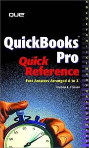INTERNATIONAL:QuickBooks Pro Quick Reference (Quick Reference)