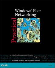 Cover of: Practical Microsoft Windows Peer Networking