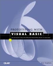 Cover of: Prototyping with Visual Basic