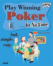 Cover of: Play Winning Poker In No Time