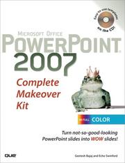Microsoft Office PowerPoint 2007 by Geetesh Bajaj, Echo Swinford