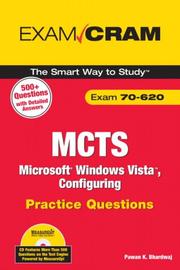 Cover of: MCTS 70-620 Microsoft Windows Vista: Configuring Practice Questions Exam Cram
