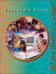 Cover of: All the World's a Stage Teacher's Guide (Literacy Links Chapter Books)