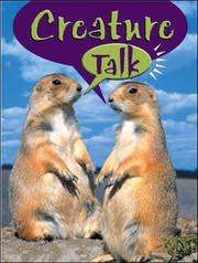 Cover of: Creature Talk (Wildcats - Leopards) (B13)
