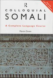 Cover of: Colloquial Somali | Martin Orwin
