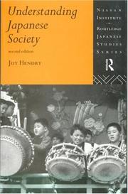 Cover of: Understanding Japanese society by Joy Hendry