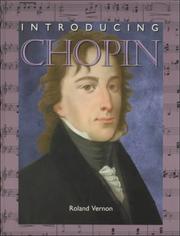 Cover of: Introducing Chopin (Introducing Composers) by Roland Vernon