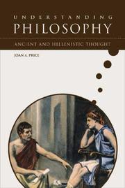 Cover of: Ancient and Hellenistic Thought (Growing With Philosophy)