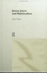 Cover of: James Joyce and nationalism
