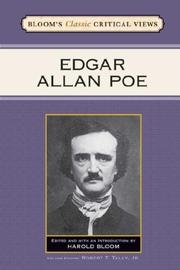 Cover of: Edgar Allan Poe (Bloom's Classic Critical Views)