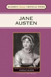 Cover of: Bloom's Classic Critical Views: Jane Austen (Bloom's Classic Critical Views)