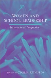Women and School Leadership by Cecilia Reynolds