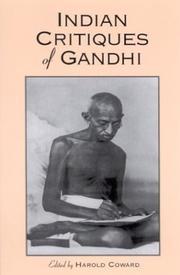 Cover of: Indian Critiques of Gandhi (Suny Series in Religious Studies) by Harold G. Coward