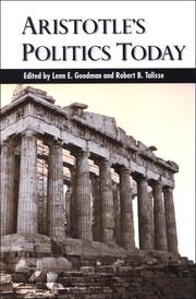 Cover of: Aristotle's Politics Today (S U N Y Series in Ancient Greek Philosophy) by 