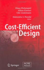 Cover of: Cost-Efficient Design