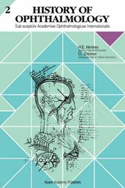 Cover of: History of Ophthalmology 2: Sub auspiciis Academiae Ophthalmologicae Internationalis (History of Ophthalmology)