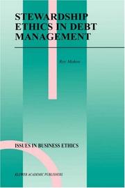 Cover of: Stewardship Ethics in Debt Management (Issues in Business Ethics)