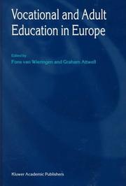 Cover of: Vocational and Adult Education in Europe