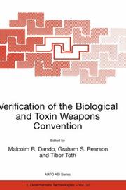 Cover of: Verification of the Biological and Toxin Weapons Convention (NATO Science Partnership Sub-Series: 1:)