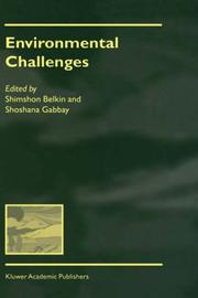 Cover of: Environmental Challenges