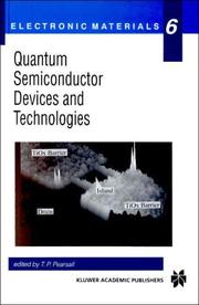 Quantum Semiconductor Devices and Technologies by Tom Pearsall