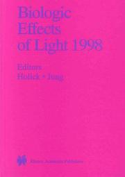 Cover of: Biologic Effects of Light, 1998 | 