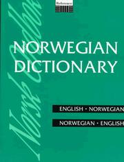 Cover of: Norwegian Dictionary: Norwegian-English, English-Norwegian (Bilingual Dictionaries)