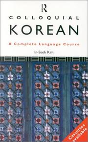 Cover of: Colloquial Korean by Andrew Inseok Kim