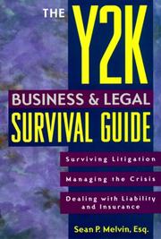 Cover of: The Y2K Business and Legal Survival Guide