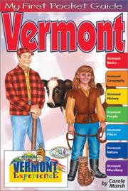 Cover of: Vermont: The Vermont Experience