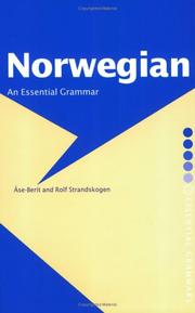 Cover of: Norwegian: an essential grammar