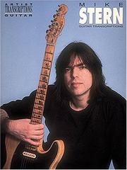 Cover of: Mike Stern Guitar Transcriptions by Mike Stern