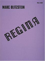 Cover of: Regina by Marc Blitzstein