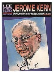 Cover of: Lee Evans Arranges Jerome Kern