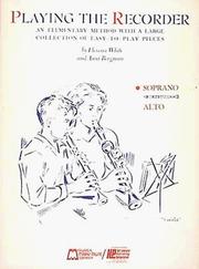Cover of: Playing the Recorder - Soprano