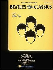 Cover of: Beatles Big Note Classics | The Beatles