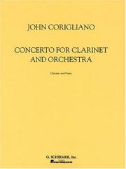 Cover of: Concerto for Clarinet and Orchestra: Clarinet and Piano