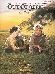 Cover of: Out of Africa Music from the Motion Picture Soundtr by John Barry